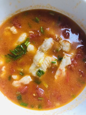The practice measure of simple tomato fish 6
