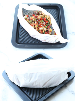 The practice measure of the paper bag fish of tender Hua Xianxiang 15