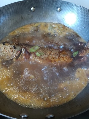 The practice measure of yellow croaker of braise in soy sauce 10