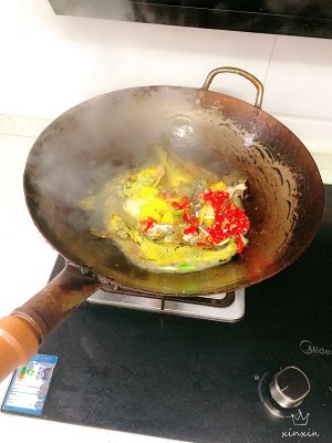 The practice measure of fish of yellow stew yellow bone 6