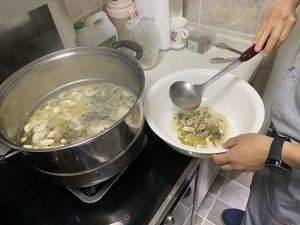 The practice measure of fish of pickled Chinese cabbage of the edition that drink boiling water 15