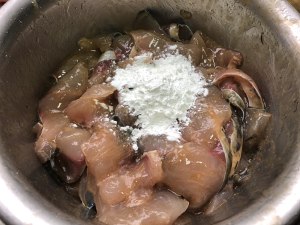 Piece elder sister - the practice measure of the fish of hemp hot water that boil 5