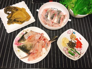 The fish of pickled Chinese cabbage of the daily life of a family of Cantonese version (dish of quick worker go with rice) practice measure 1