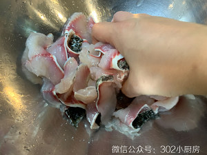 Fish of domestic edition pickled Chinese cabbage (snakeheaded fish) <302 small kitchen > practice measure 10