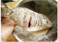 The practice measure of fish in sweet and sour sauce 6