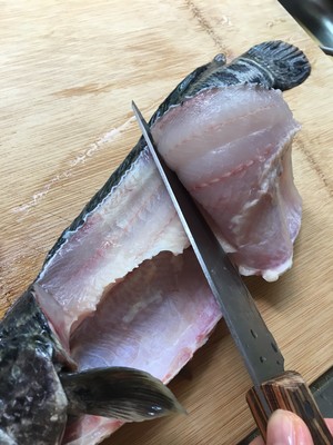The practice measure of fish of pickled Chinese cabbage 3