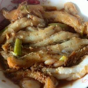The practice measure of Bombay duck of braise in soy sauce 4