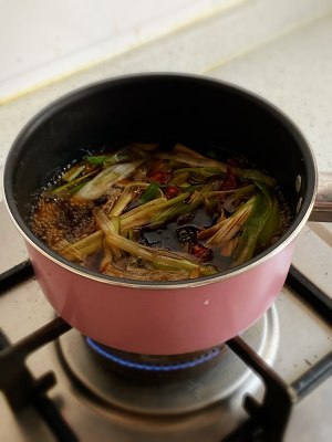 The practice measure of the fish that cold food heat has 4