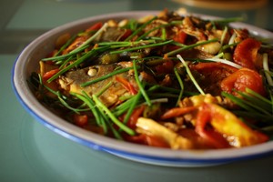 The practice measure of fish of bean curd stew 9