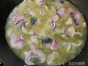 Fish of domestic edition pickled Chinese cabbage (snakeheaded fish) <302 small kitchen > practice measure 22