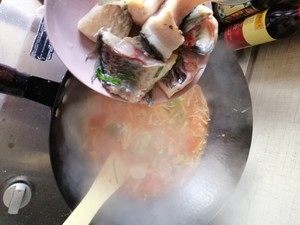 The practice measure of tomato fish 6