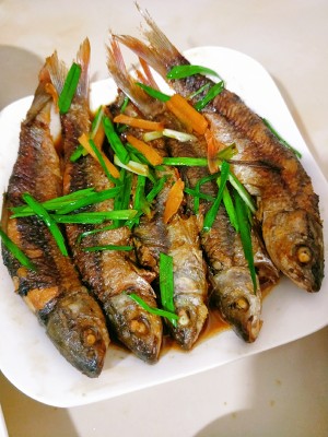 The practice measure of fish of delicious small impurities 5