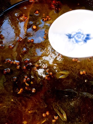 Stew fish (the prescription that master of fish of hotel boil in a covered pot over a slow fire gives) practice measure 7