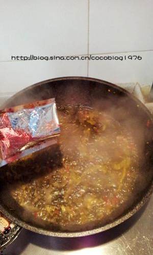 Fish of pickled Chinese cabbage (practice of the daily life of a family) practice measure 5