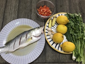 The practice measure of fish of peaceful type lemon 3