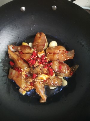 Delicious to lick dish the practice measure of    fish 6
