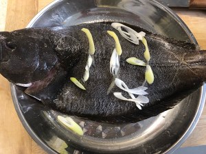 The practice measure of steamed opium fish 1