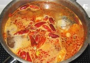The practice measure of the water fish that boil 5