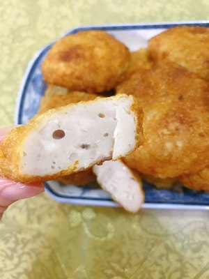 The practice measure of manual fish cake 5
