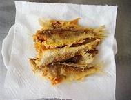 The practice measure of small yellow croaker of short flee in terrorfry in deep fat or oil 6