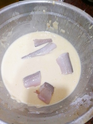 The practice measure of fish of scamper bean curd 6