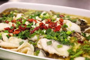The practice measure of fish of fascia pickled Chinese cabbage 14
