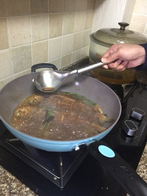 The practice measure of yellow croaker of braise in soy sauce 6