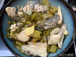 Fish of domestic edition pickled Chinese cabbage (snakeheaded fish) <302 small kitchen > practice measure 20