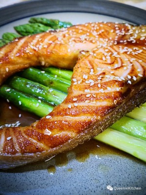 Take the practice step that burns asparagus of 3 article fish 9
