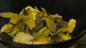 The practice measure of fish of pickled Chinese cabbage 5