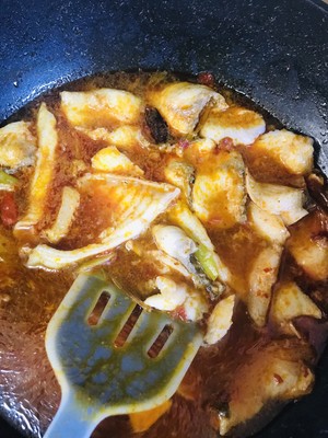 The practice measure of the fish of water of the daily life of a family that boil 5