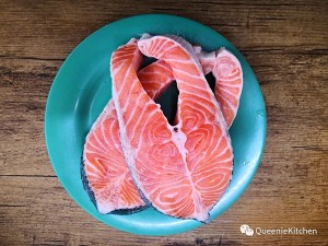 Take the practice step that burns asparagus of 3 article fish 2