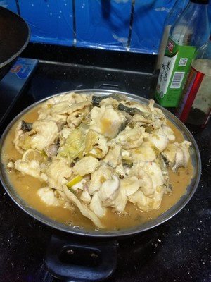 The practice measure that contains fish of citric acid soup 19