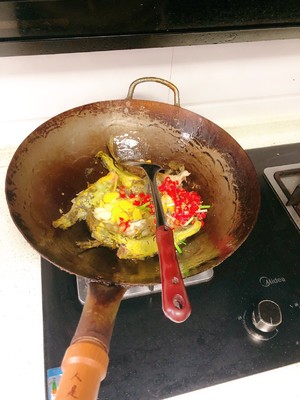 The practice measure of fish of yellow stew yellow bone 5