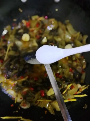The practice measure of fish of pickled Chinese cabbage 7