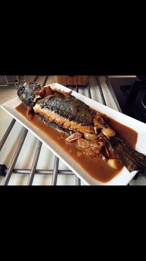 The practice measure that hall Mom teachs you fish of braise in soy sauce 18