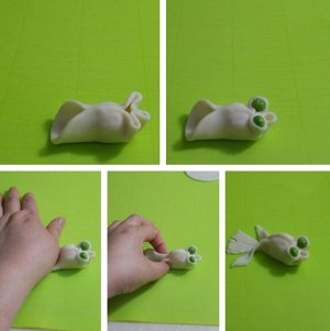 The practice measure of crystal fish dumpling 23