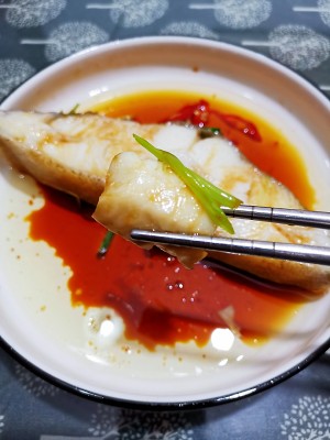 The practice measure of steamed opium fish 9