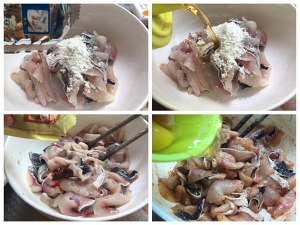 The practice measure of fish of pickled Chinese cabbage 10