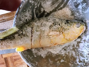 The practice measure of yellow croaker of braise in soy sauce 4