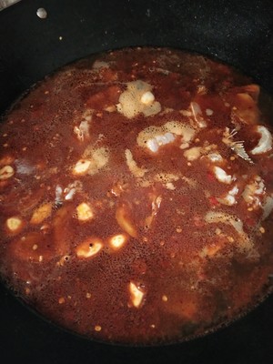 The practice measure of the fish of authentic Sichuan water that boil 8
