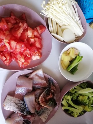 The practice measure of tomato fish 1