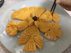The practice measure that pumpkin fish includes 5
