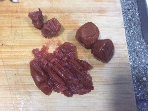 [the autumnal fish that boil eats] the practice measure that day type plum boils Qiu Dao fish 4