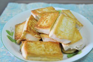 The practice measure of fish of bean curd stew 2