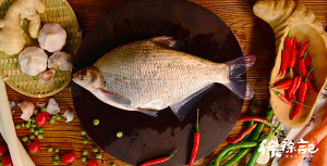 The practice measure of fish of peacock spread its tail 1
