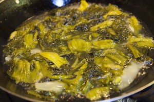 The practice measure of fish of pickled Chinese cabbage 14