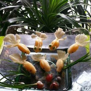The practice measure of crystal fish dumpling 22