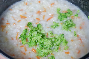The practice measure of 10M+ of congee of double rice of miscellaneous greens of 3 article fish 4