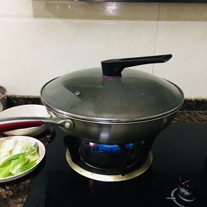 The practice measure of the fish of pickled Chinese cabbage that can drink boiling water 15